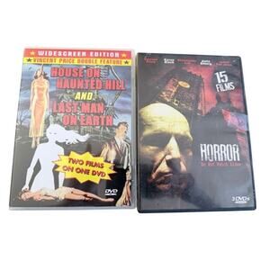 Horror DVD Lot 17 Movies Vincent Price + 15 Film Collection Tested